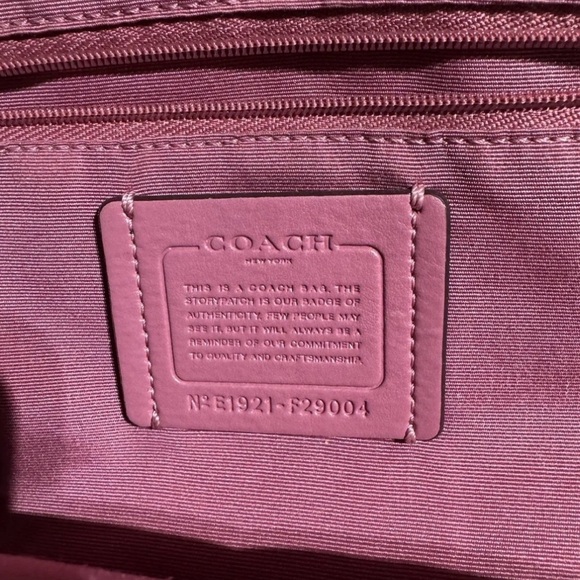 EUC COACH Charlie Backpack F29004 Perfect Shape Beautiful Pink RARE GORGEOUS!! - Picture 4 of 6